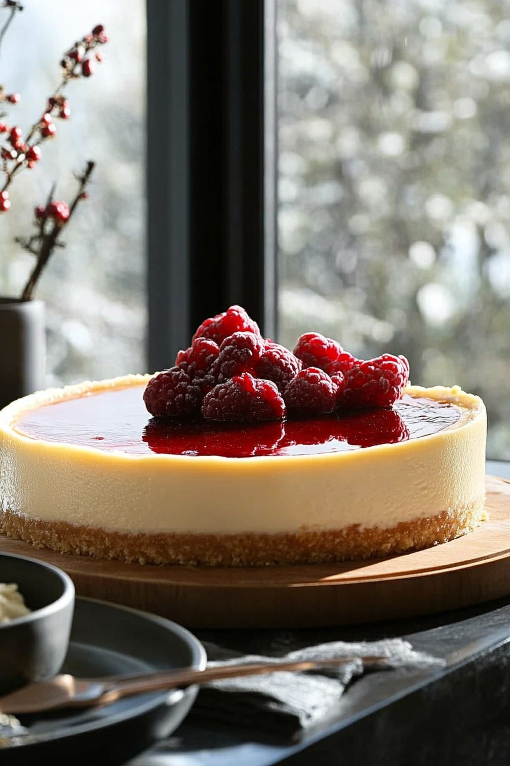 Delicious Creamy Ricotta Cheesecake Recipe