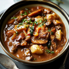 Cozy Warm Mushroom Stew Recipe