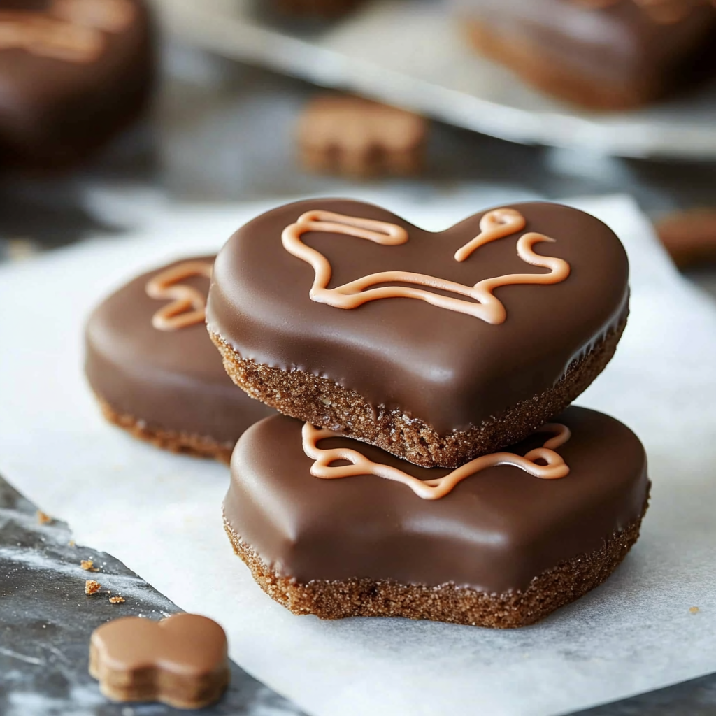 Homemade Reese's Hearts