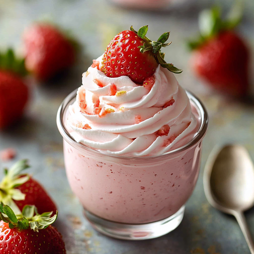Strawberry Mousse Dessert