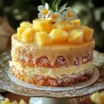 Juicy Pineapple Heaven Cake