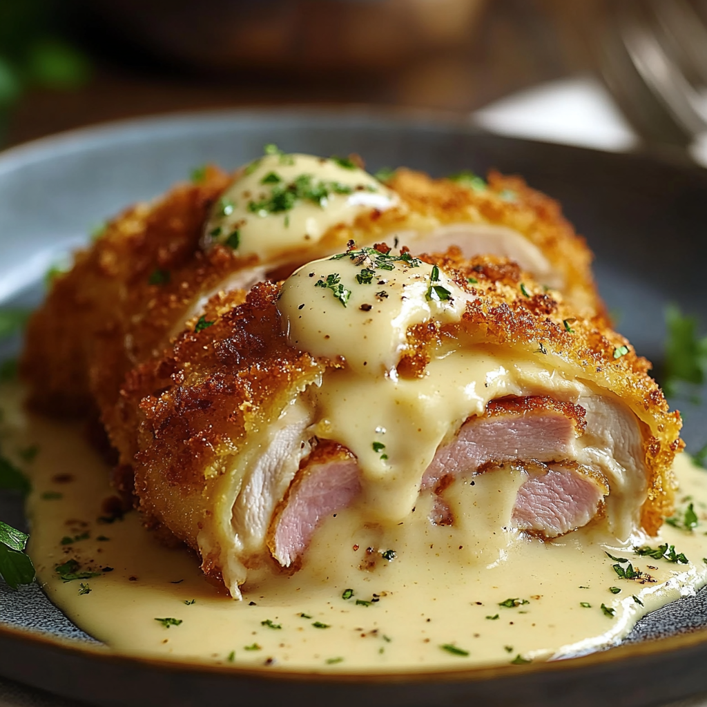 Chicken Cordon Bleu Dish