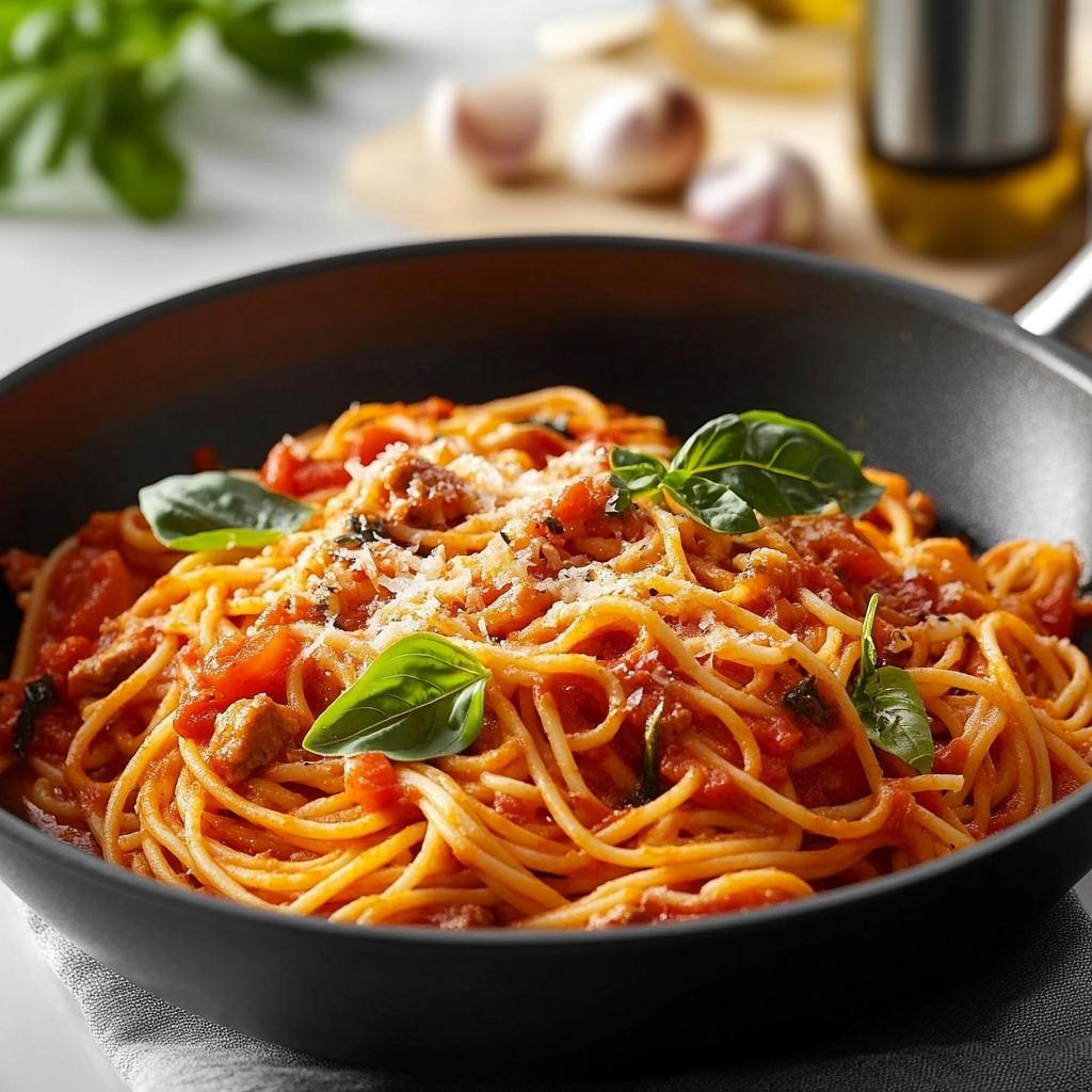 One Pot Spaghetti Deliciousness
