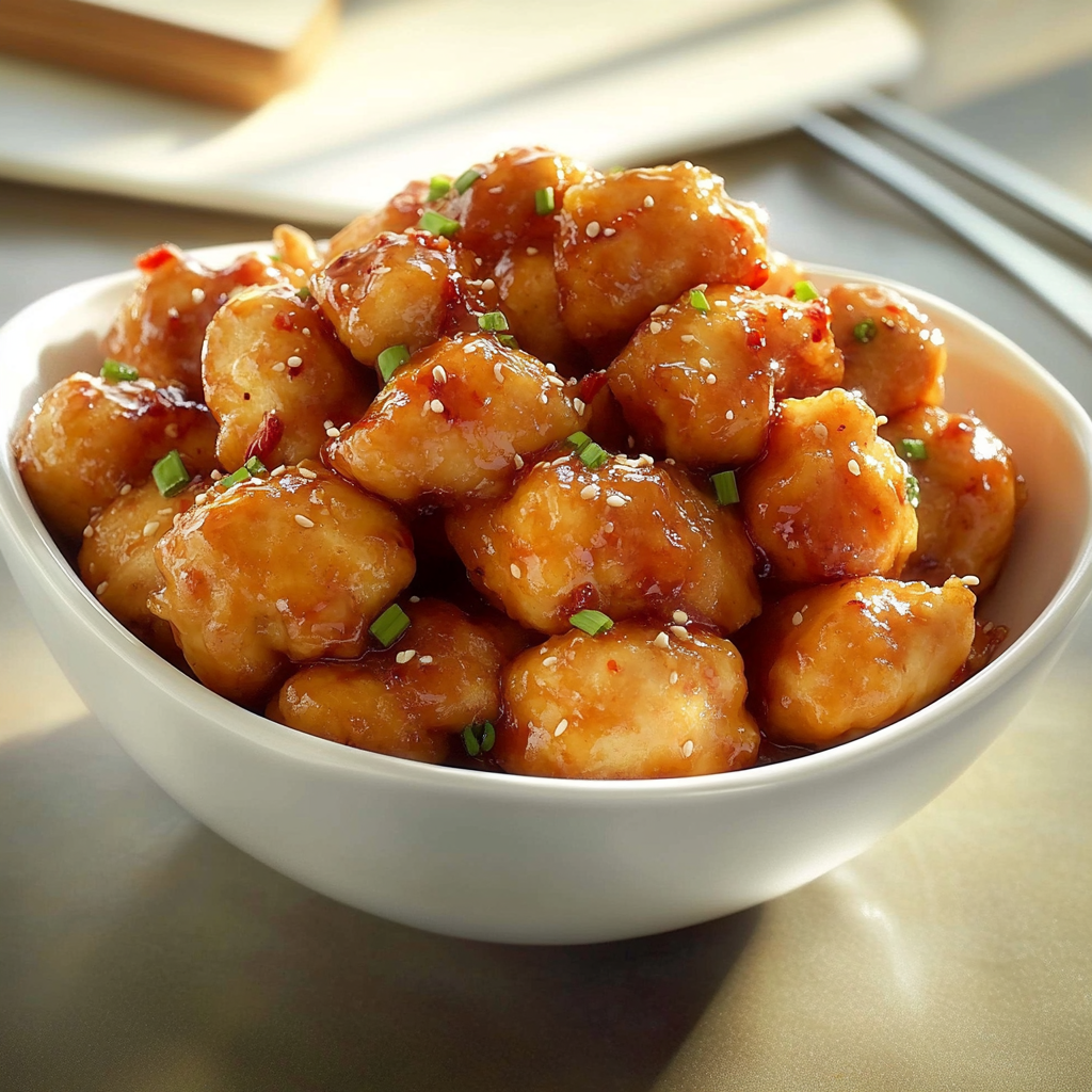 Panda Express Orange Chicken Dish