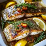 Mediterranean Baked Fish Dish