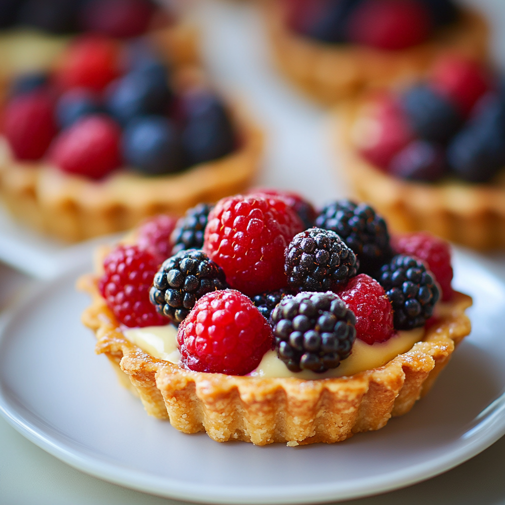 Berry Tartlets Fresh and Flavorful