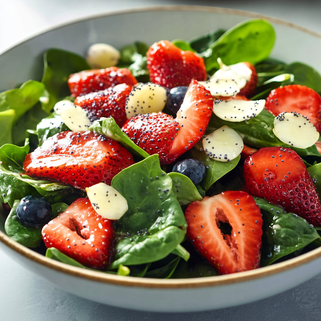 Strawberry and Spinach Salad