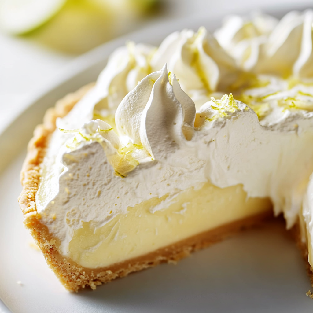 Delicious Key Lime Pie Slice