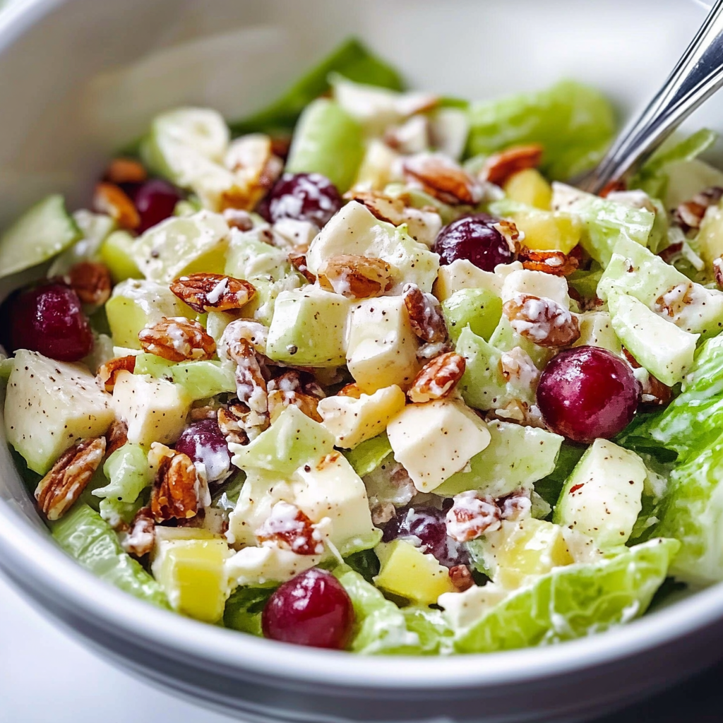 Waldorf Salad with Fresh Ingredients