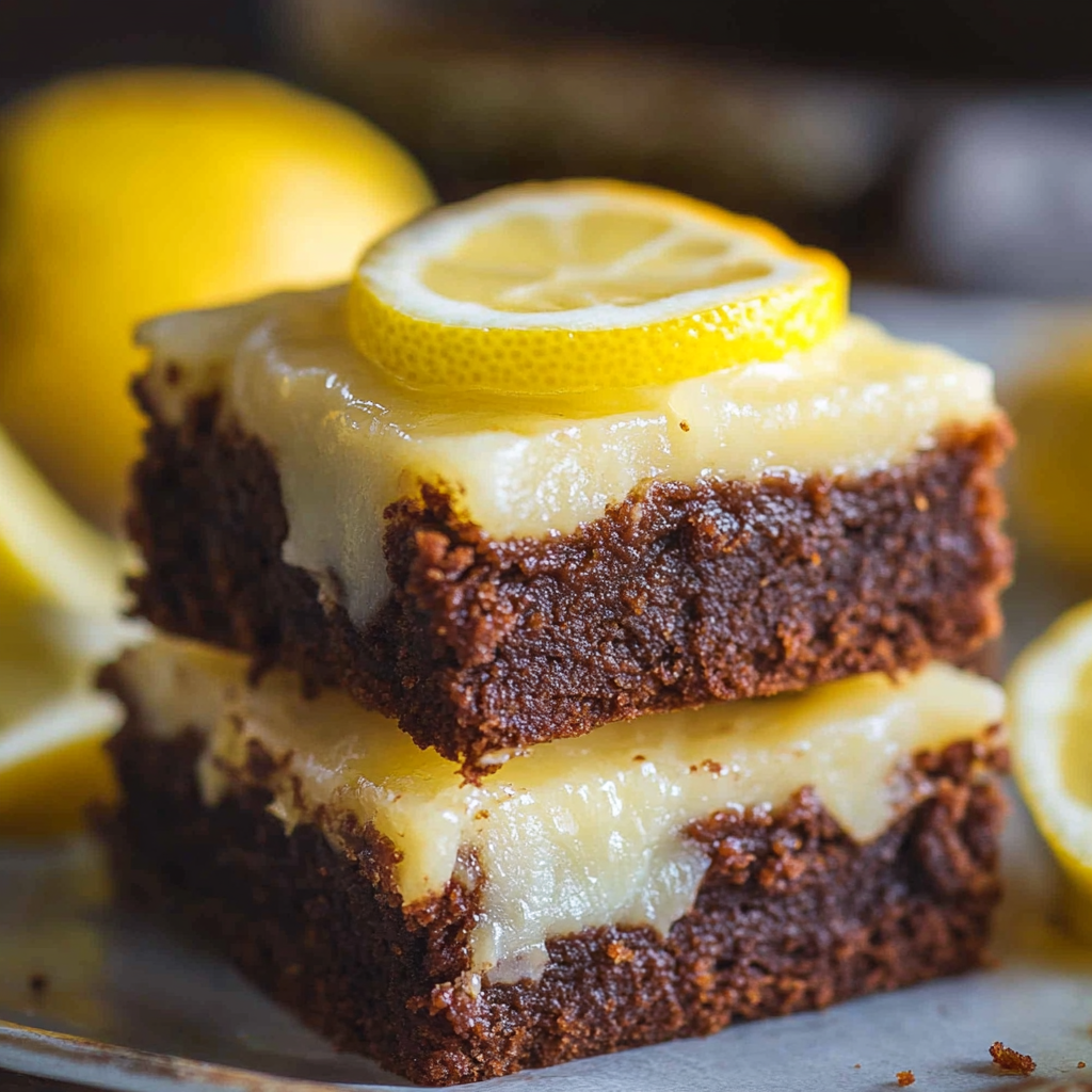 Delicious Lemon Brownies