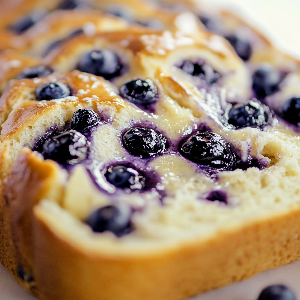 Blueberry Cream Cheese Bread