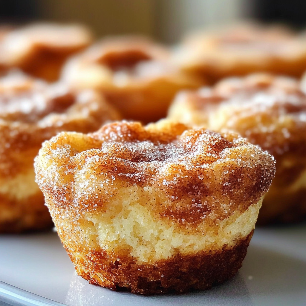 Cinnamon Sugar French Toast Muffins