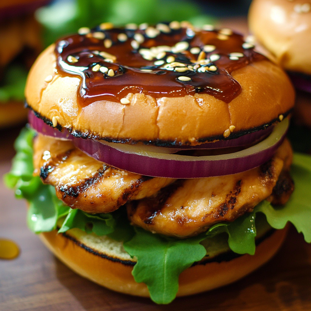 Teriyaki Chicken Burger