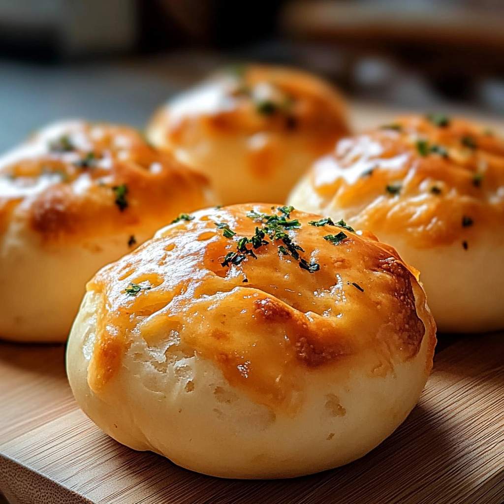 Baked Cheese Buns Fresh Out of the Oven