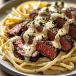Creamy Cajun Steak Alfredo