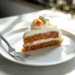 Simple Carrot Cake Slice