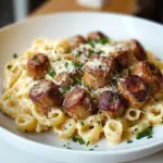 Garlic Butter Sausage Pasta