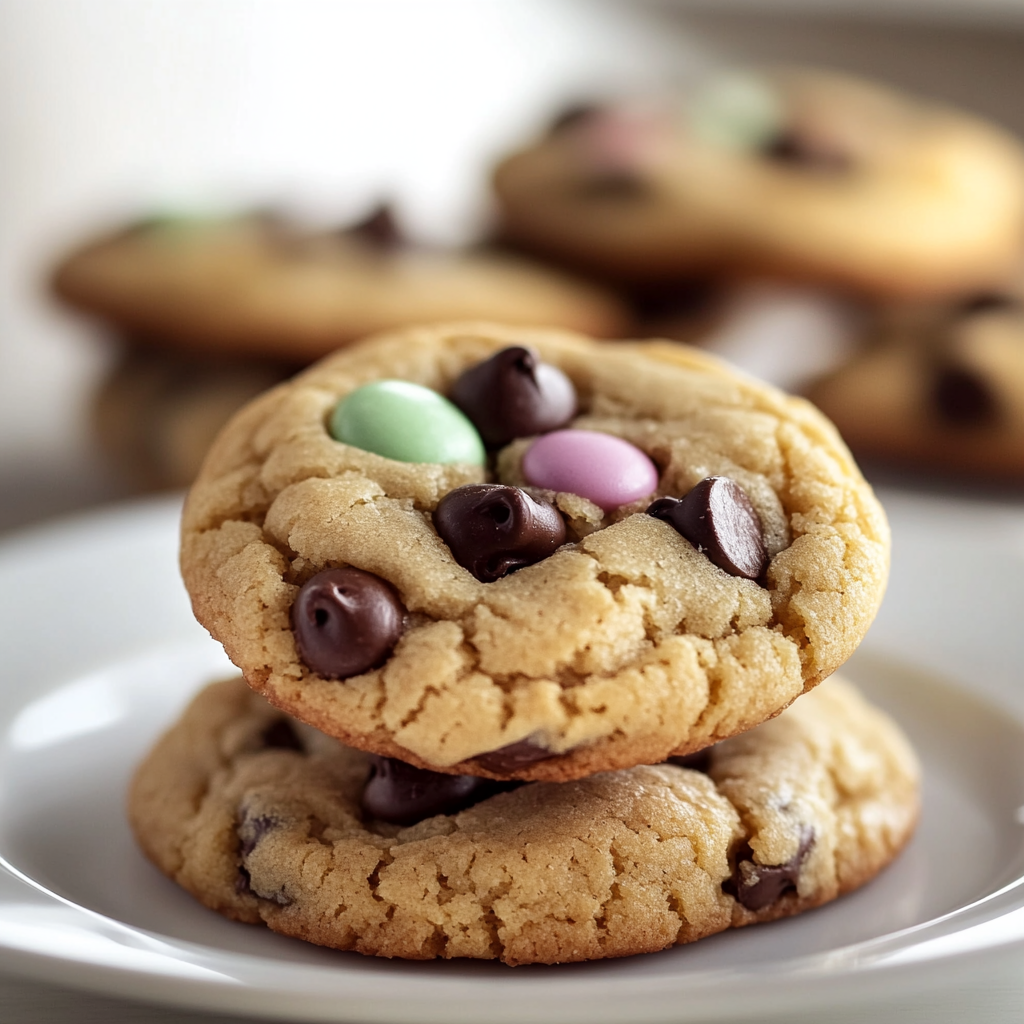 Easter Chocolate Chip Cookies