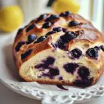 Lemon Blueberry Sourdough Bread