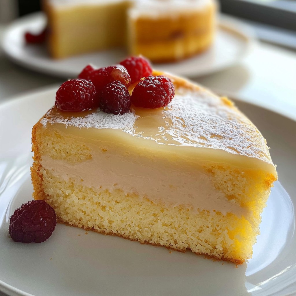 Vanilla Pudding Cake - A Sweet Treat