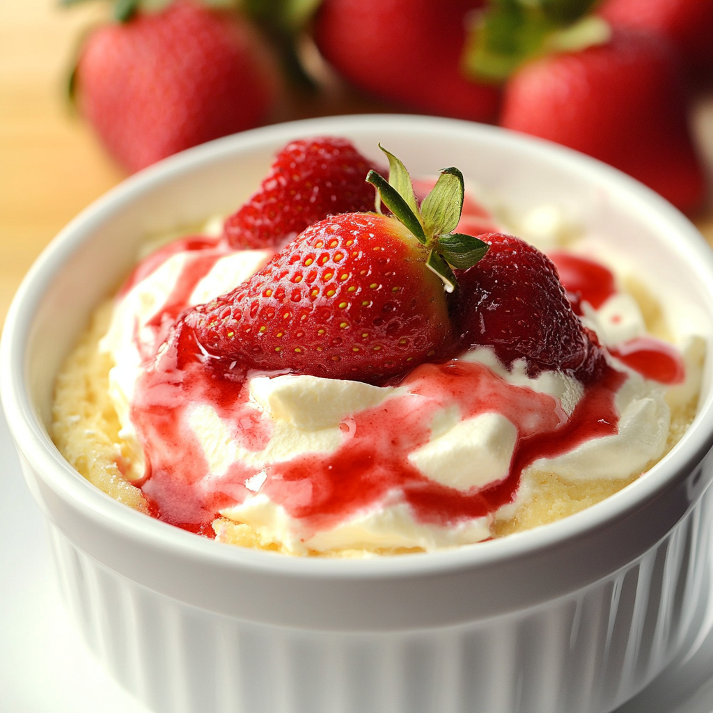 Strawberry Cheesecake Dip Delight