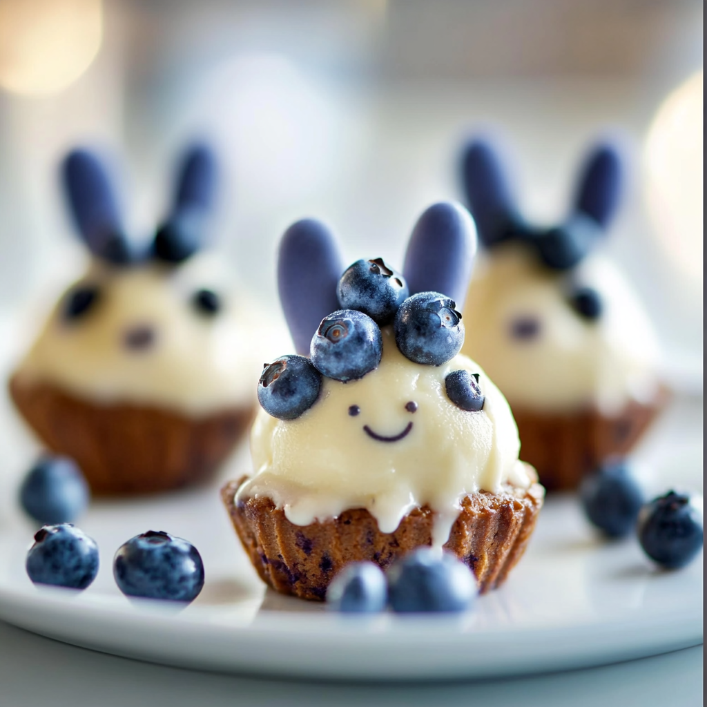 Easter Blueberry Bunny Bites