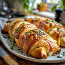 Savory Reuben Crescent Rolls