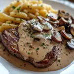 Creamy Mushroom Sauce for Steak