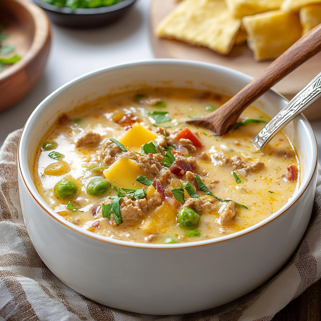 Cheeseburger Chowder