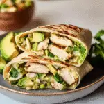 Chicken Avocado Wraps 1
