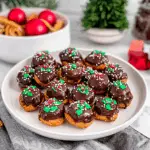 Christmas Rolo Pretzel Bites 1