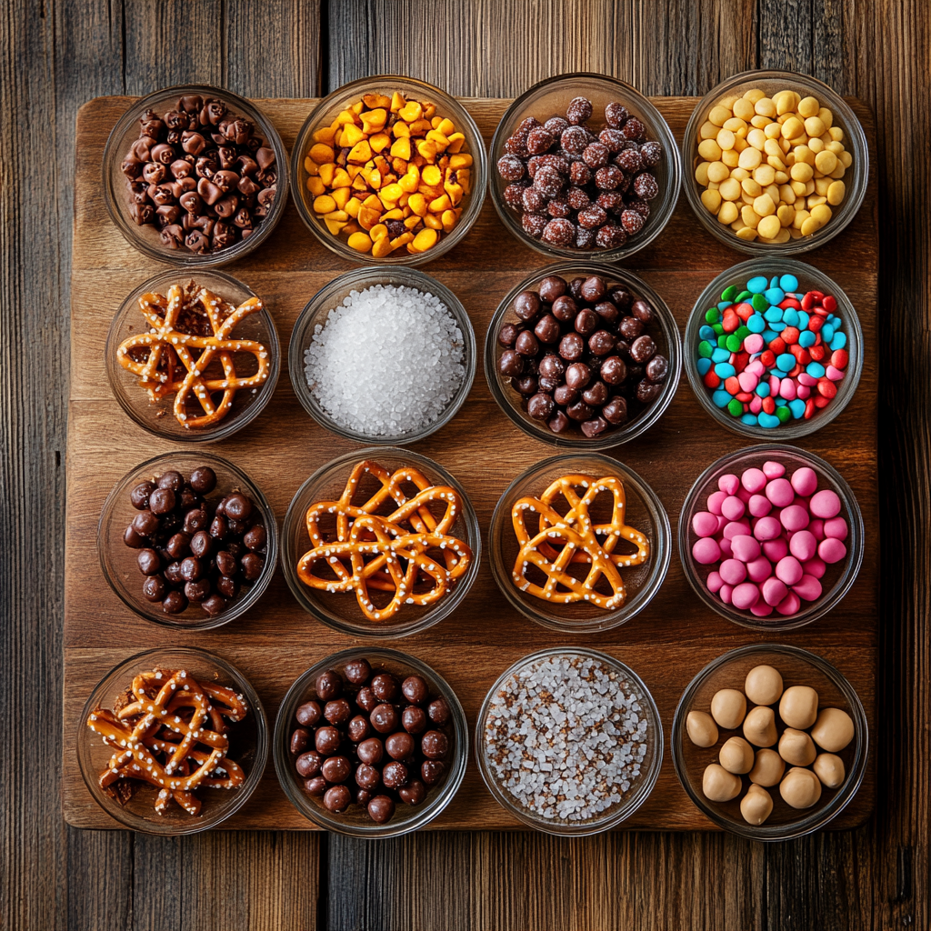 Christmas Rolo Pretzel Bites ingredients