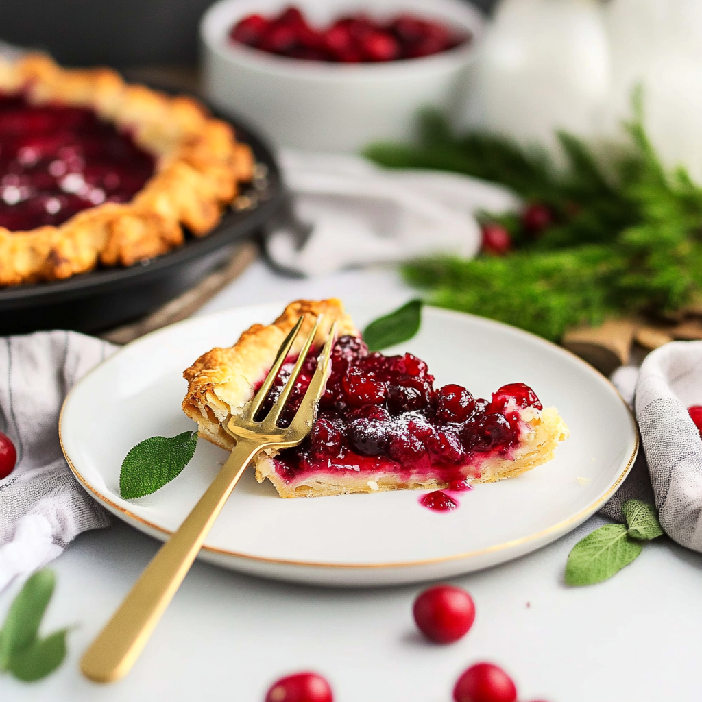 Cranberry Galette