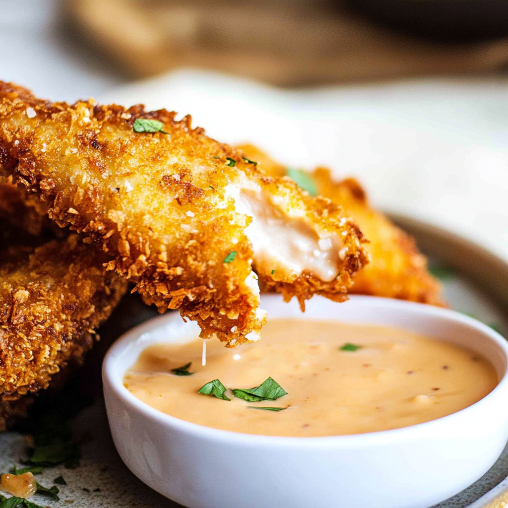 Crispy Coconut Chicken Tenders Recipe