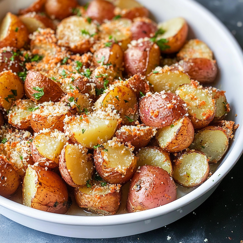 Crispy Parmesan Potatoes 1