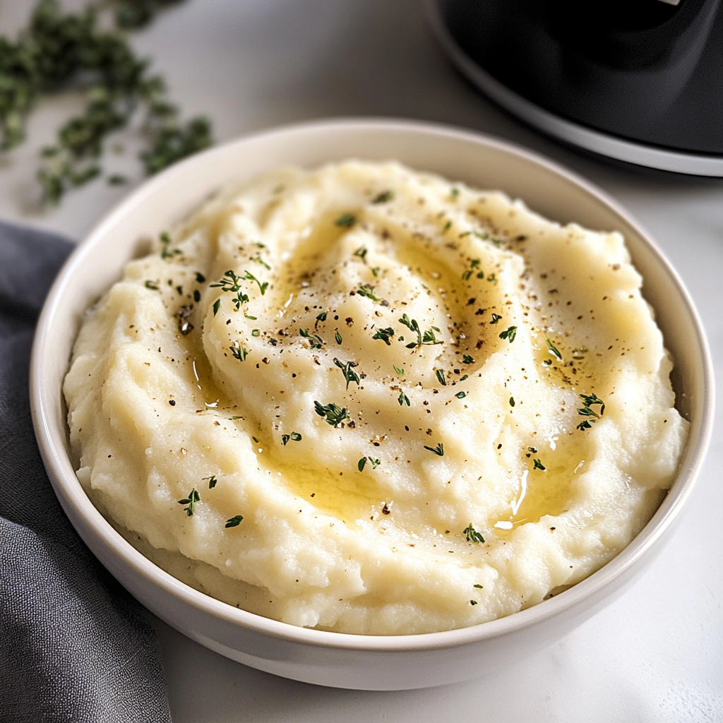 Fluffy Instant Pot Mashed Potatoes 1
