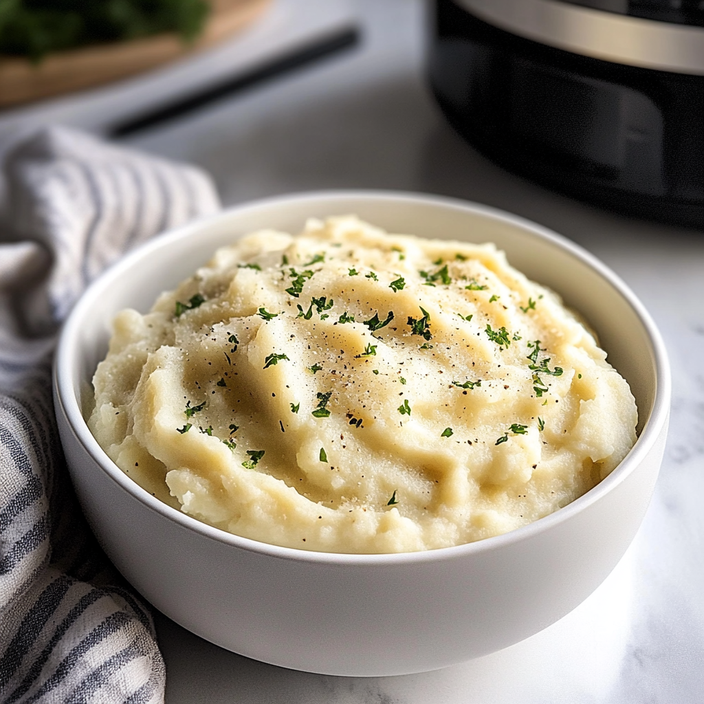 Fluffy Instant Pot Mashed Potatoes