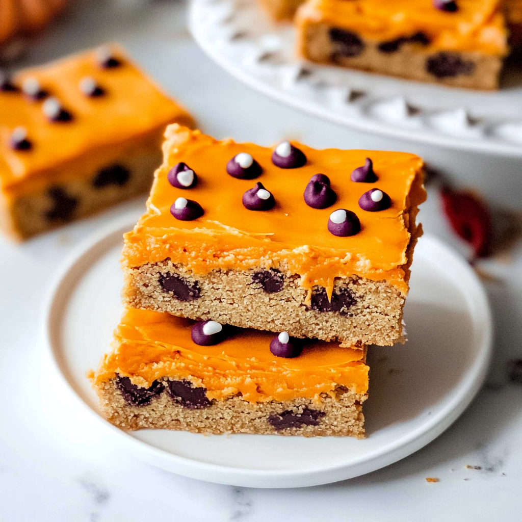 Halloween Sugar Cookie Bars 1