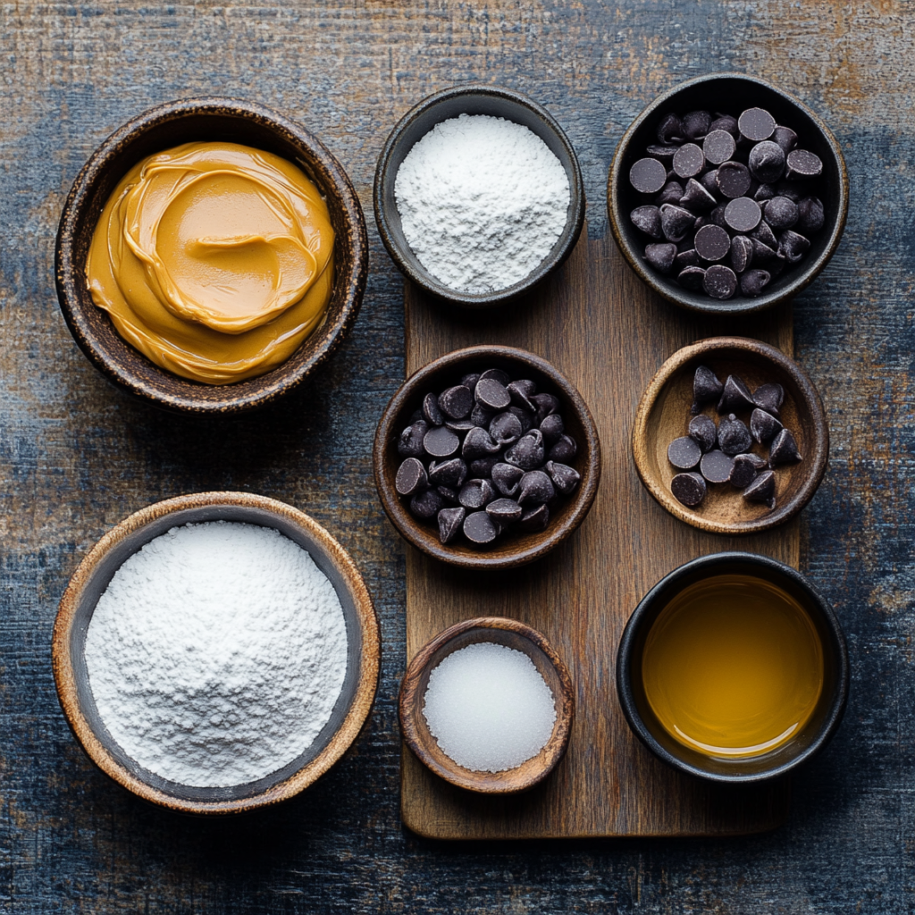 Homemade Butterfinger Bites ingredients