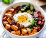Chorizo and Sweet Potato Breakfast Bowls
