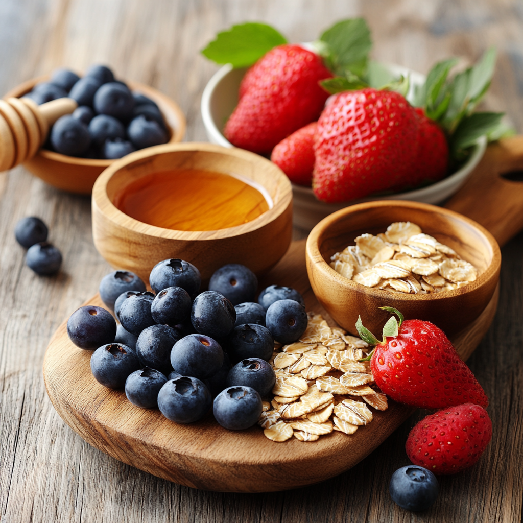 Low Calorie Oatmeal ingredients