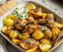 Middle Eastern Roasted Chicken & Potatoes