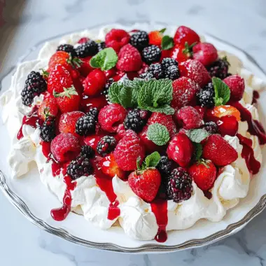 Pavlova Wreath 1