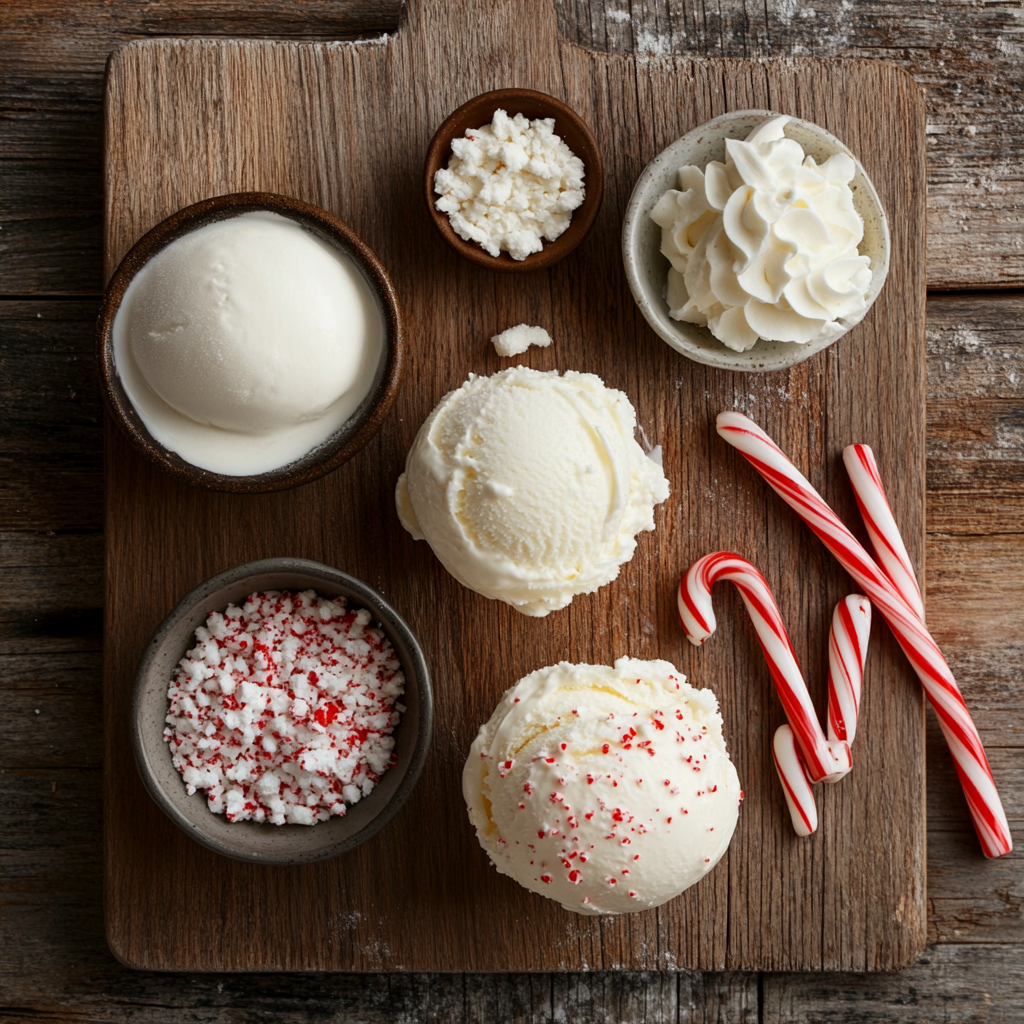 Peppermint Christmas Float ingredients
