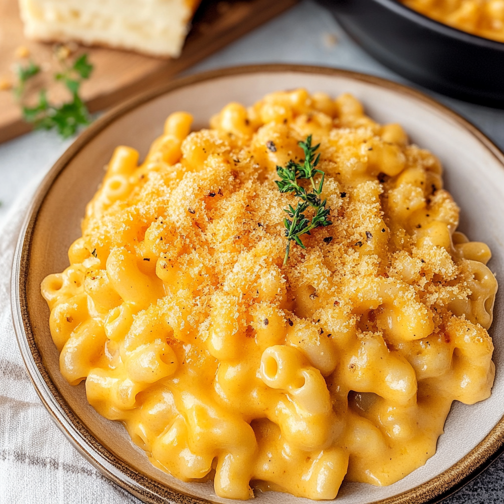 Pumpkin Macaroni and Cheese