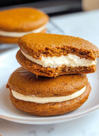 Pumpkin Whoopie Pies 1