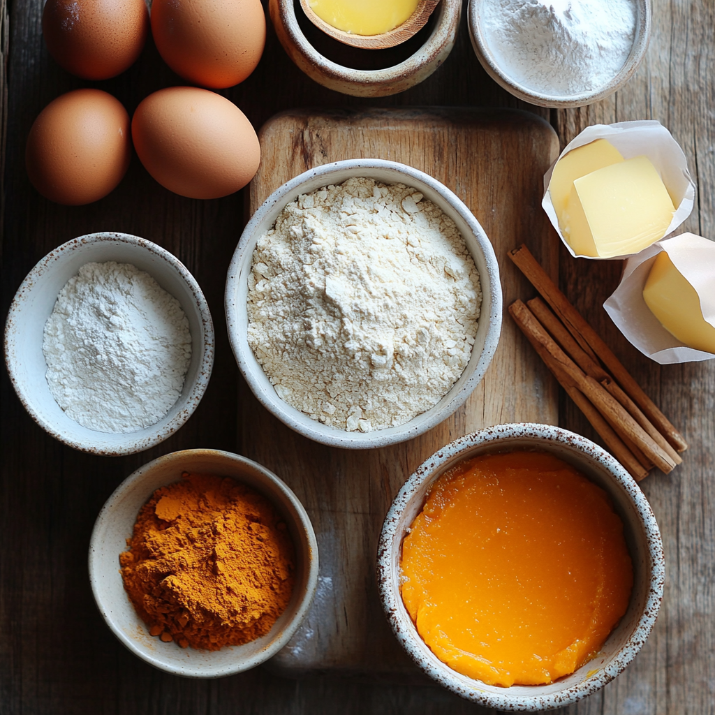 Pumpkin Whoopie Pies ingredients