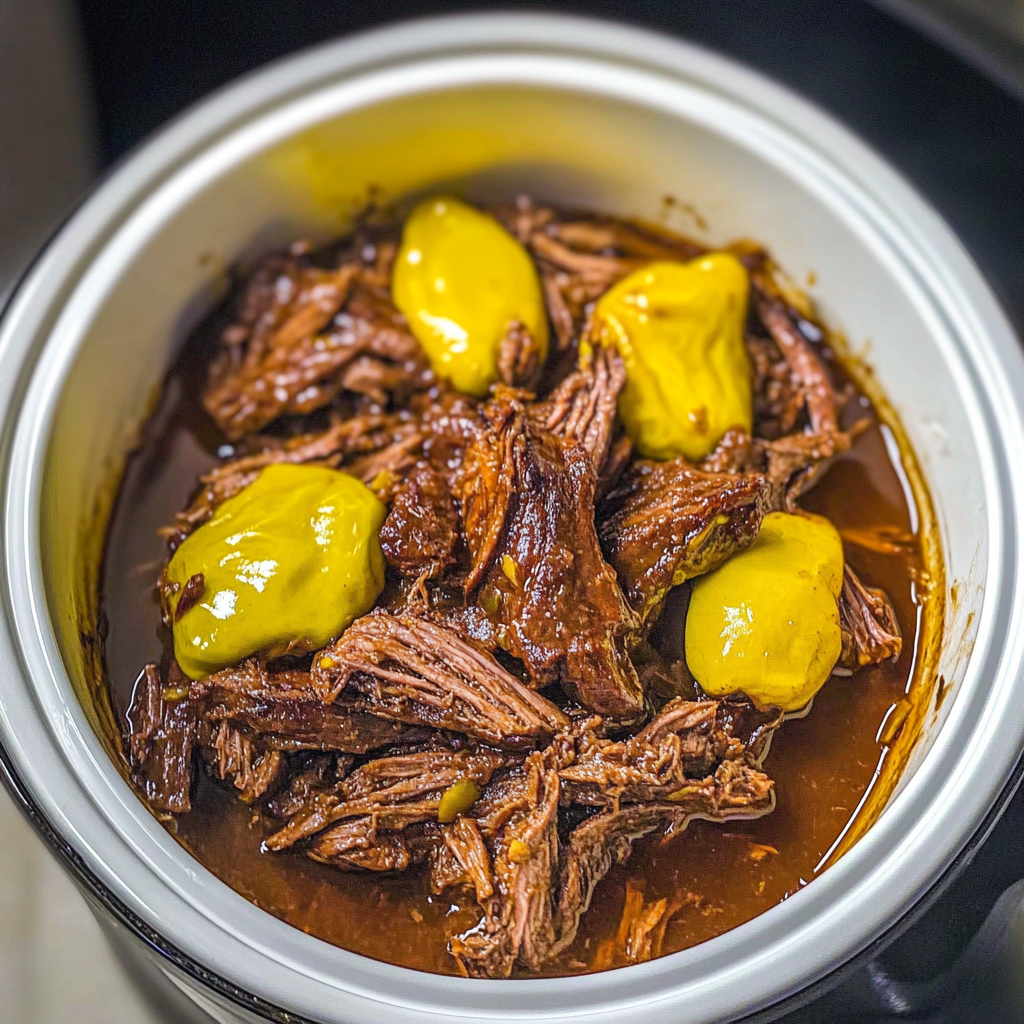 Slow Cooker Mississippi Pot Roast Sliders