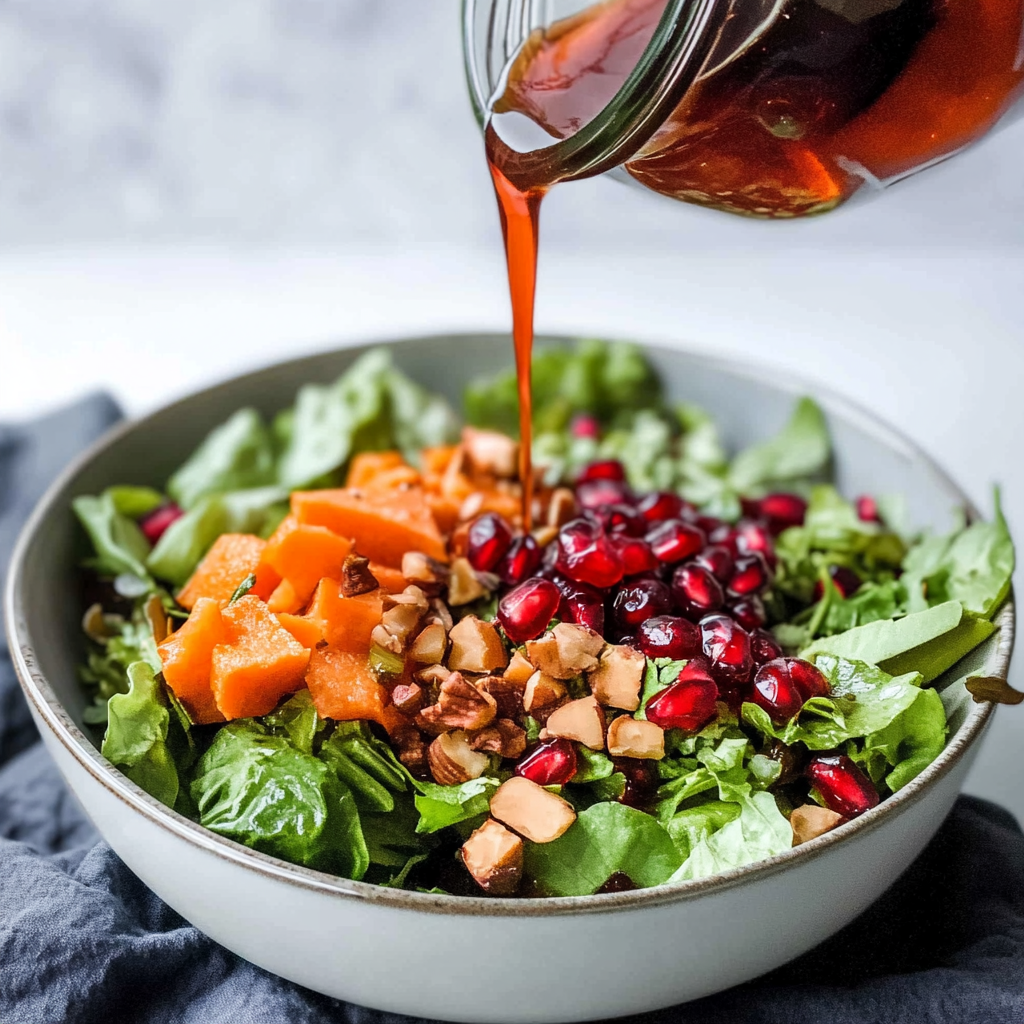 Sweet Potato Pomegranate Salad
