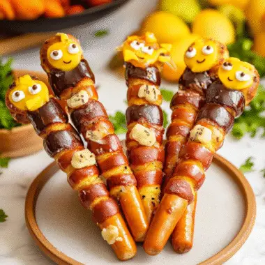 Thanksgiving Turkey Pretzel Rods 1